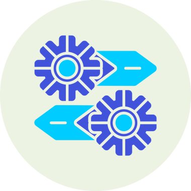 Modern b 'nin vektör illüstrasyonu vites simgesinden yoksun