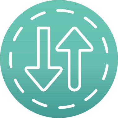 ok simgesi vektör illüstrasyonu