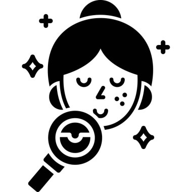 Tatlı bir kızın vektör çizimi