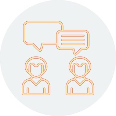 insanlar simge vektör illüstrasyonu