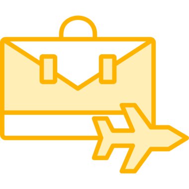 İş ve finans simgesinin vektör illüstrasyonu