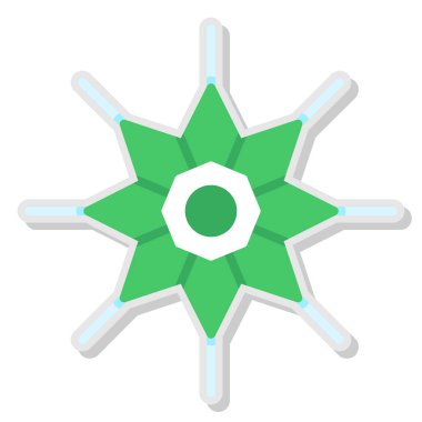 Güneş simgesi, basit tarzı