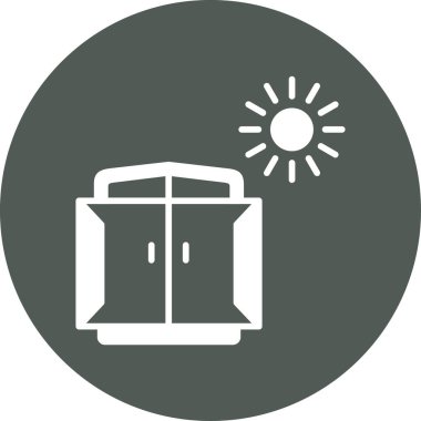 Modern simgenin vektör illüstrasyonu