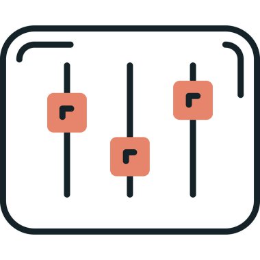 müzik notası simgesi ile doldurulmuş - özet biçimi