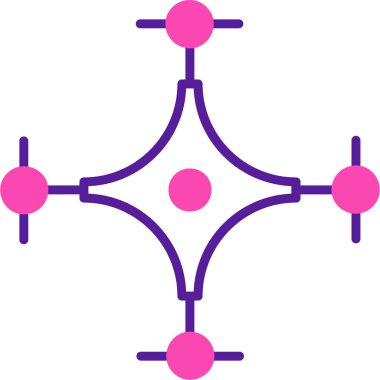 ağ bağlantı vektörü simgesi