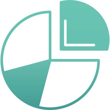 Pasta çizelgesi. Web simgesi basit illüstrasyon