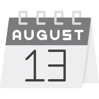 Takvim simgesi tasarımı, vektör illüstrasyonu, takvim tasarımı