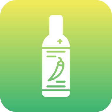 şişe simgesi vektör illüstrasyonu