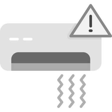 Modern uyarı eksikliğinin vektör çizimi