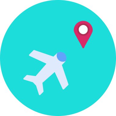 Tek bir izole simgenin vektör illüstrasyonu