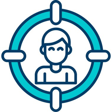 seo modern simgesinin vektör illüstrasyonu