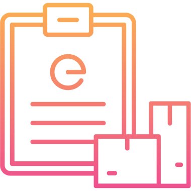 dosya dosyası belgesi simgesi ana hat biçiminde