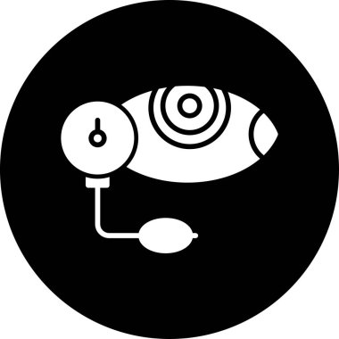 Göz simgesi vektör illüstrasyonu