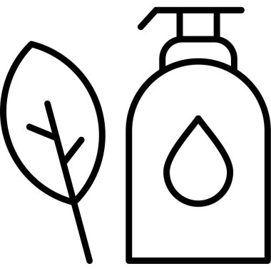 şişe simgesi vektör illüstrasyonu