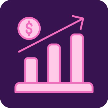 Bir doların vektör illüstrasyonu