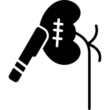 Tek bir simgenin vektör illüstrasyonu