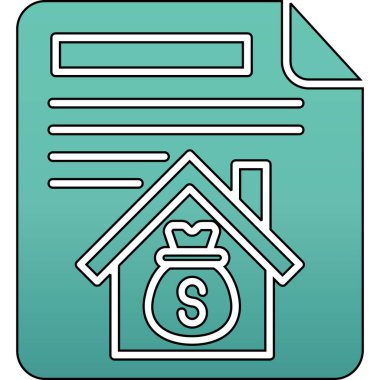 Emlak simgesi. Beyaz arkaplanda izole edilmiş web tasarımı için ana emlak vektör simgesi