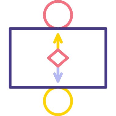 Modern eğitim ikonunun vektör illüstrasyonu