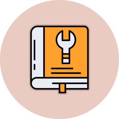 İngiliz anahtarı ve tornavida simgesi