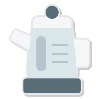 belge dosya simgesi. vektör illüstrasyonu