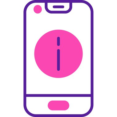 Cep telefonu. Basit resimleme