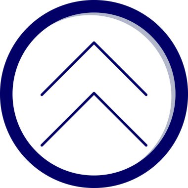 ok simgesi vektör illüstrasyonu