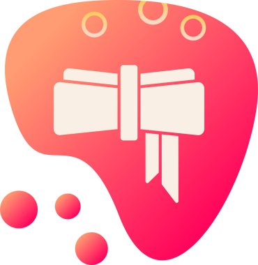 Bir simgenin vektör illüstrasyonu