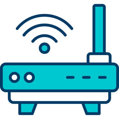 Yönlendirici. Web simgesi basit illüstrasyon