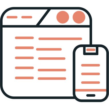 Kitap. Web simgesi basit illüstrasyon