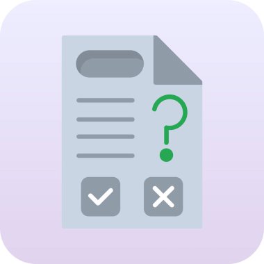 işaretli ve belgelenmiş vektör simgesi