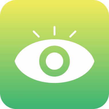 güzel göz vektörü simgesi