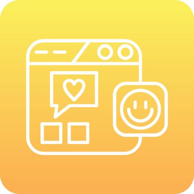 çizgi kalp simgesi beyaz arkaplanda izole edildi. Romantik sembol. Tutku ve tutku düğünüyle ilgili. Sevgililer Günü sembolü. Renkli taslak konsepti. vektör.