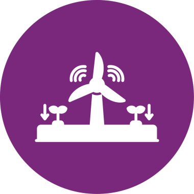 Modern b 'nin vektör çizimi anten simgesinden yoksun