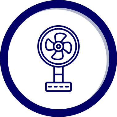 Hayran. Web simgesi basit illüstrasyon