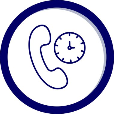 Çağrı merkezi. Web simgesi basit tasarım