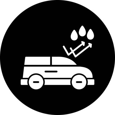 kaza simgesi vektör illüstrasyonu