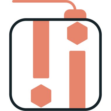 torba simgesi, illüstrasyon, vektör işareti