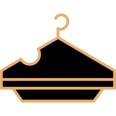 Askı simgesi, basit tarzı