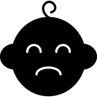 emoji. Web simgesi basit illüstrasyon