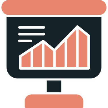 Çizelge. Web simgesi basit illüstrasyon