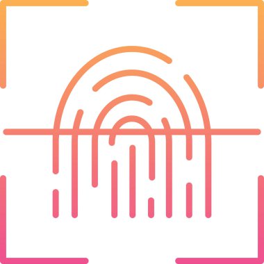 Modern bir simgenin vektör illüstrasyonu