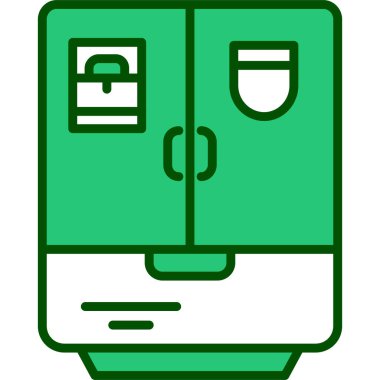 güvenli simge vektör illüstrasyonu