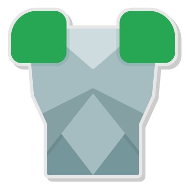 vektör simgesi arkaplanda izole edildi