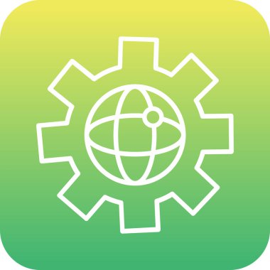 vektör ayarı simgesi