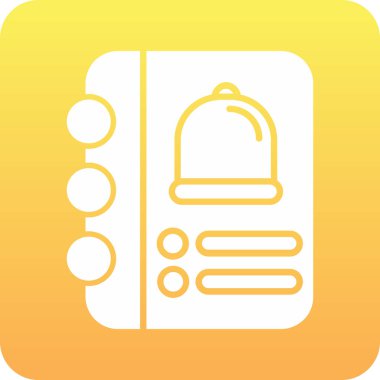 Gıda simgesinin vektör illüstrasyonu