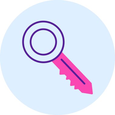 Ara. Web simgesi basit illüstrasyon