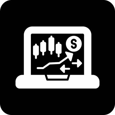 analiz simgesi, vektör illüstrasyonu