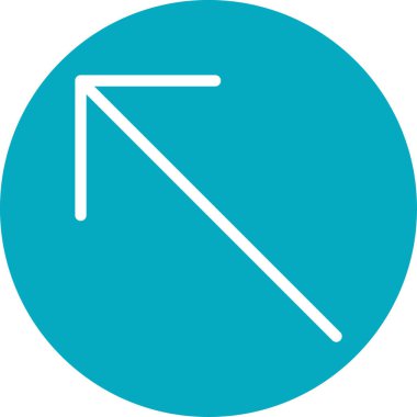 ok simgesi vektör illüstrasyonu