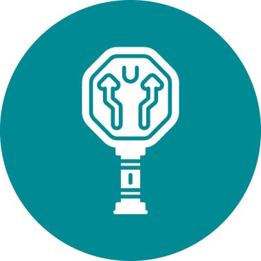 ampul simgesi vektör illüstrasyonu