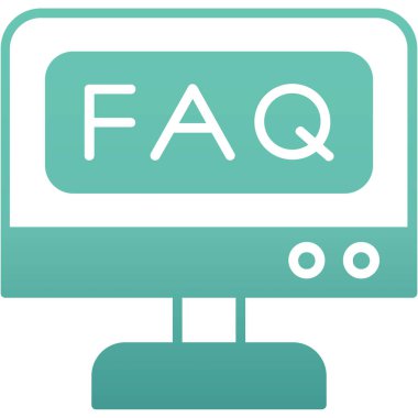 Bir bilgisayarın vektör ağ simgesi